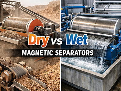Tørr magnetisk separator vs våt magnetisk separator hvilken som er best